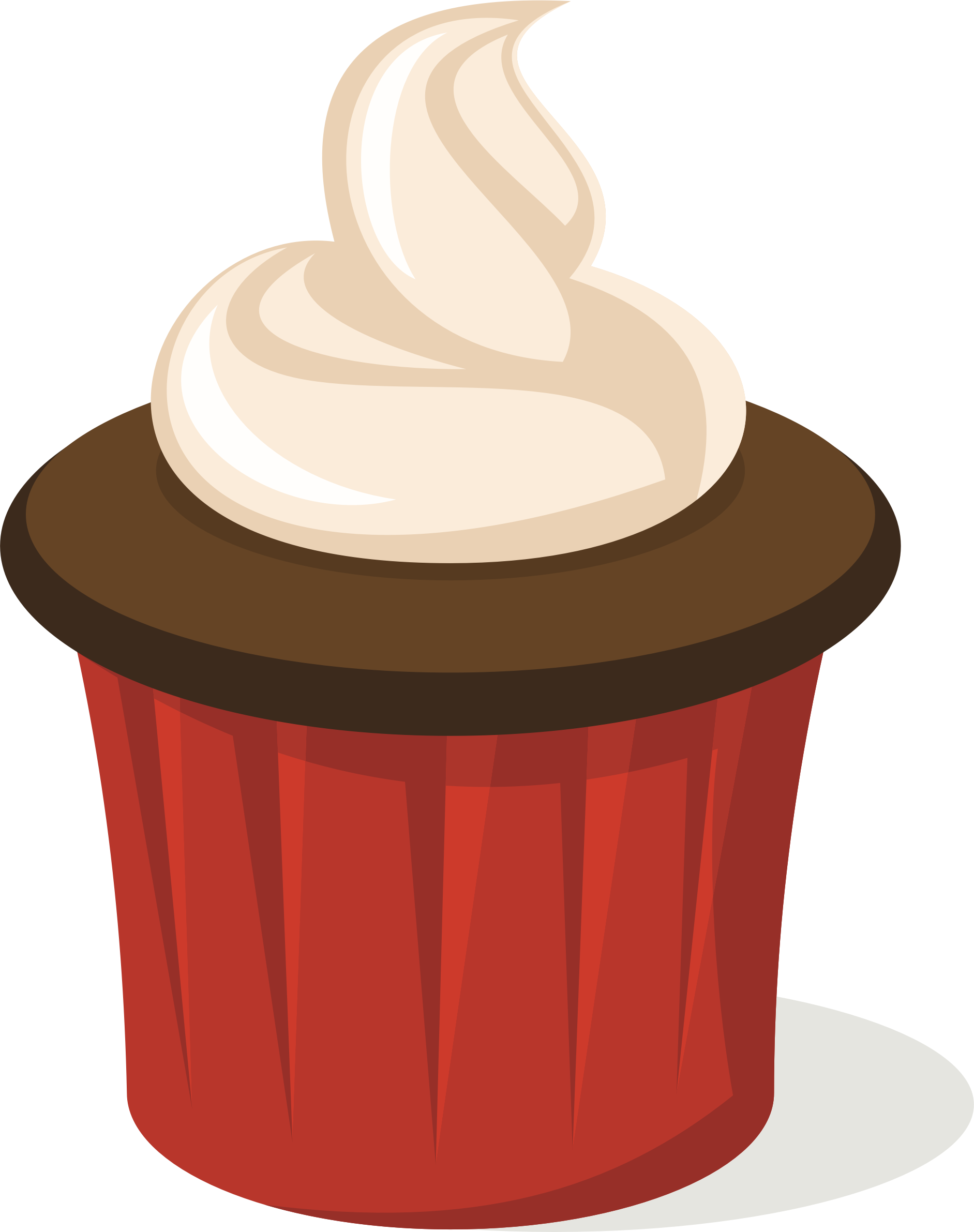 The Tiny Cakes logo, a stylized cartoon cupcake.